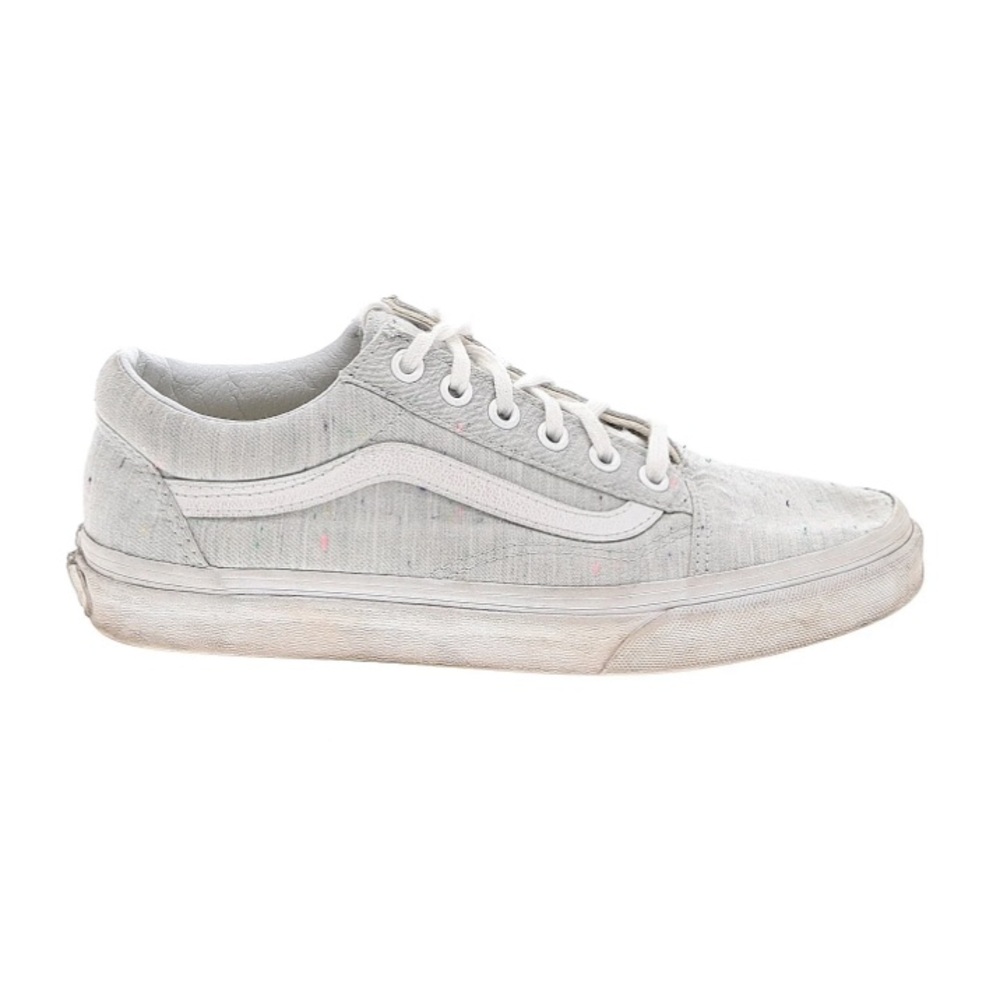 Vans Women’s 7.5 Sneakers Gray With Colorful Speckles